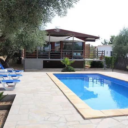 With Private Pool, L'ampolla, Garden And Air Conditioning. * L'Ampolla